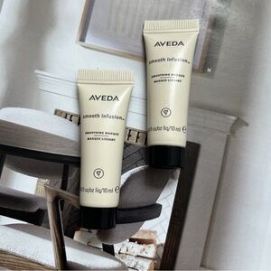 2 Aveda Smooth Infusion Smoothing Masque .34 oz ~ 10 ml Great Trial Travel Size